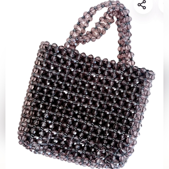 GAP Handbags - GAP Beaded Bag in Smoky Mauve_Vintage